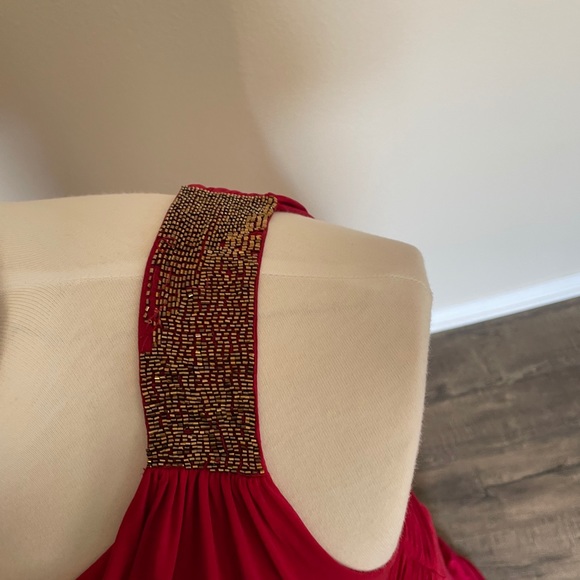 BCBG Paris one shoulder gown size 10 - Picture 4 of 5